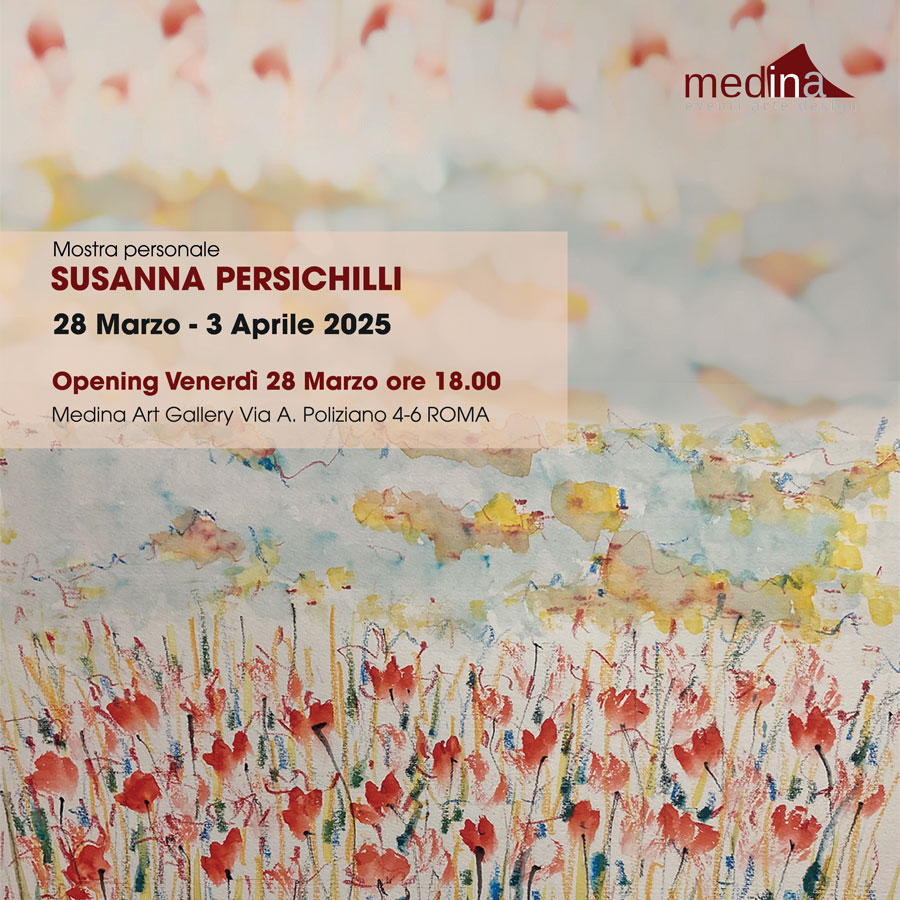 In preparazione, per marzo 2025, la mostra presso Medina Art Gallery Roma